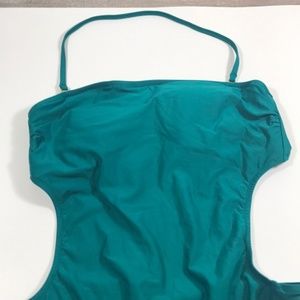 J Crew side cutout one piece swim